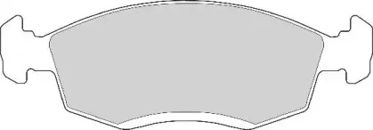 Комплект тормозных колодок, дисковый тормоз NECTO купить