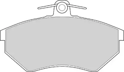 Комплект тормозных колодок, дисковый тормоз NECTO купить