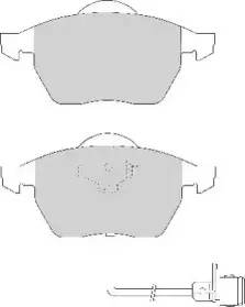 Комплект тормозных колодок, дисковый тормоз NECTO купить