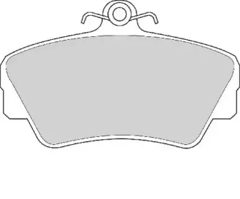 Комплект тормозных колодок, дисковый тормоз NECTO купить