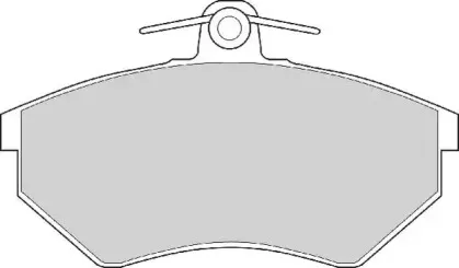 Комплект тормозных колодок, дисковый тормоз NECTO купить