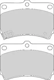 Комплект тормозных колодок, дисковый тормоз NECTO купить