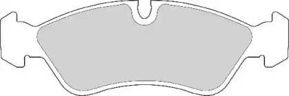 Комплект тормозных колодок, дисковый тормоз NECTO купить