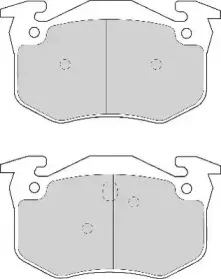 Комплект тормозных колодок, дисковый тормоз NECTO купить