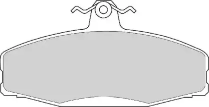 Комплект тормозных колодок, дисковый тормоз NECTO купить