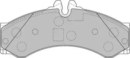 Комплект тормозных колодок, дисковый тормоз NECTO купить