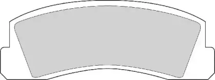 Комплект тормозных колодок, дисковый тормоз NECTO купить