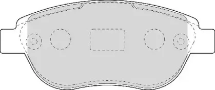 Комплект тормозных колодок, дисковый тормоз NECTO купить