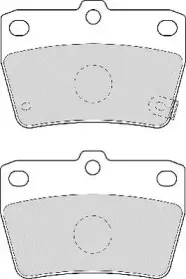 Комплект тормозных колодок, дисковый тормоз NECTO купить