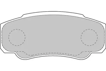 Комплект тормозных колодок, дисковый тормоз NECTO купить