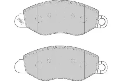 Комплект тормозных колодок, дисковый тормоз NECTO купить