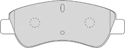 Комплект тормозных колодок, дисковый тормоз NECTO купить