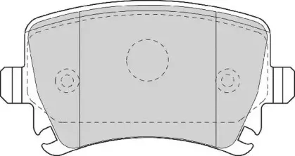 Комплект тормозных колодок, дисковый тормоз NECTO купить