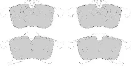 Комплект тормозных колодок, дисковый тормоз NECTO купить
