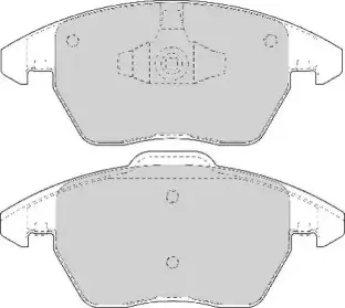 Комплект тормозных колодок, дисковый тормоз NECTO купить