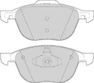 Комплект тормозных колодок, дисковый тормоз NECTO купить