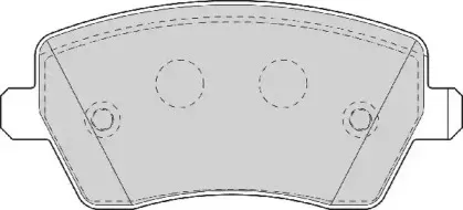 Комплект тормозных колодок, дисковый тормоз NECTO купить
