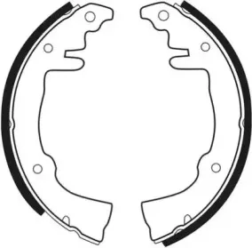 Комплект тормозных колодок, стояночная тормозная система NECTO купить