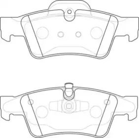 Комплект тормозных колодок, дисковый тормоз NECTO купить
