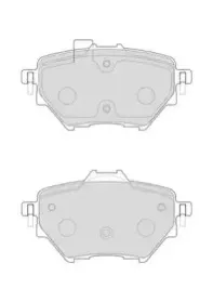 Комплект тормозных колодок, дисковый тормоз NECTO купить