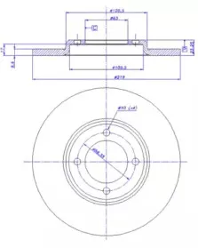 Тормозной диск CAR купить