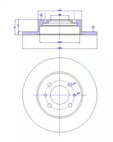 Тормозной диск CAR купить