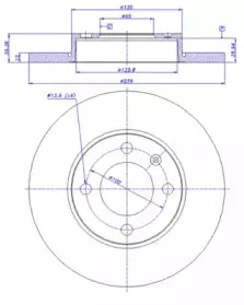 Тормозной диск CAR купить
