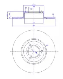 Тормозной диск CAR купить