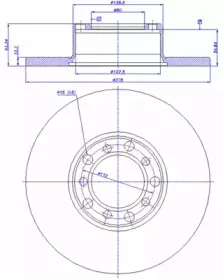 Тормозной диск CAR купить