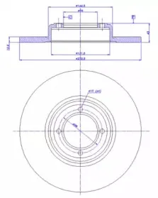 Тормозной диск CAR купить