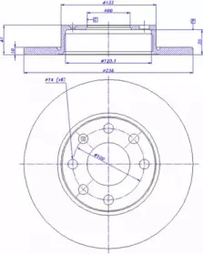 Тормозной диск CAR купить