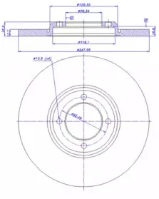 Тормозной диск CAR купить