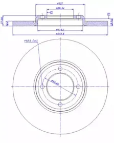 Тормозной диск CAR купить