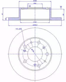 Тормозной диск CAR купить