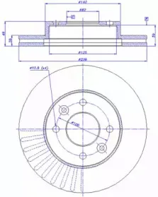 Тормозной диск CAR купить