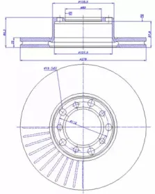 Тормозной диск CAR купить