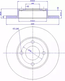 Тормозной диск CAR купить