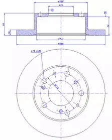 Тормозной диск CAR купить