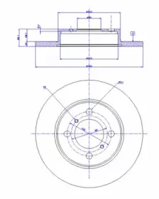 Тормозной диск CAR купить