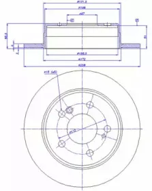 Тормозной диск CAR купить