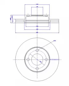 Тормозной диск CAR купить