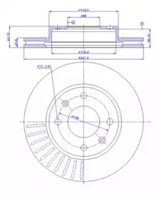 Тормозной диск CAR купить