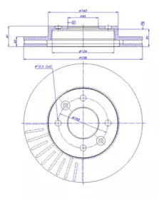 Тормозной диск CAR купить