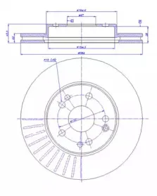 Тормозной диск CAR купить