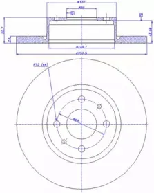 Тормозной диск CAR купить