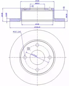 Тормозной диск CAR купить