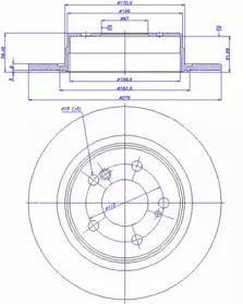Тормозной диск CAR купить