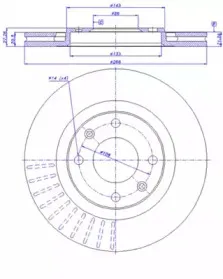 Тормозной диск CAR купить