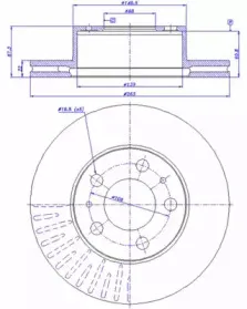 Тормозной диск CAR купить