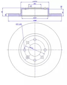 Тормозной диск CAR купить